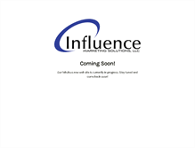 Tablet Screenshot of influencesolutions.com